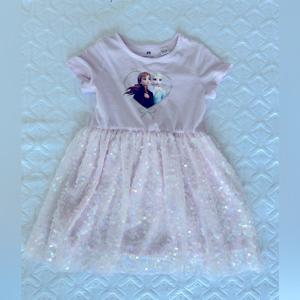 Toddler Girl Frozen Sequin Dress